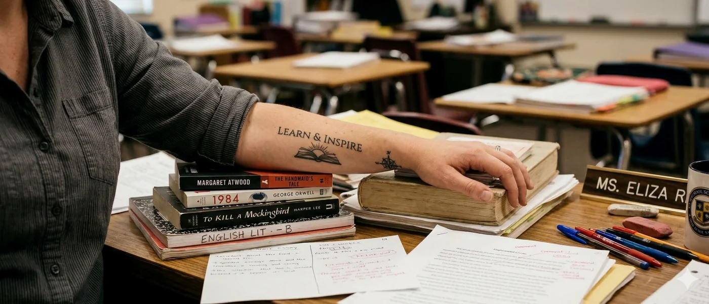 Teachers with tattoos